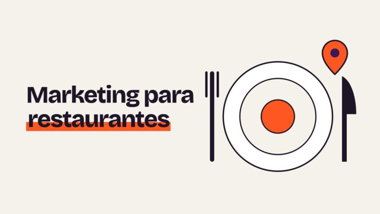 Ilustración de un plato con cubiertos junto a un marcador de ubicación
