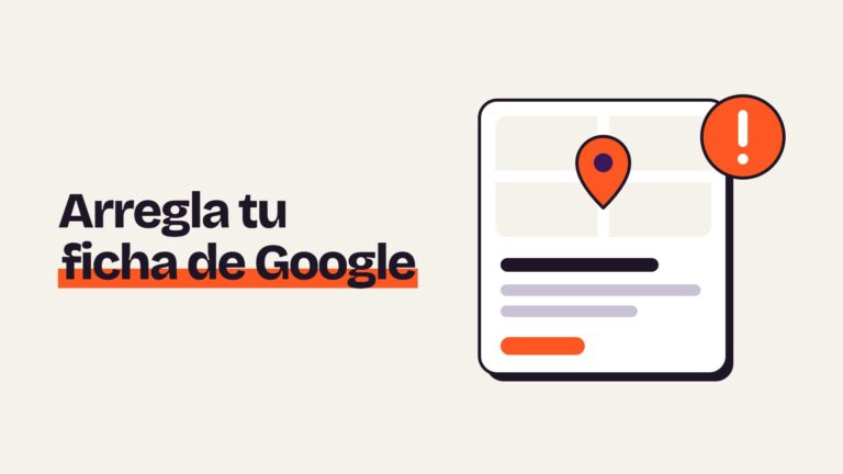 Ilustración de una ficha de negocio con un aviso y una llave inglesa