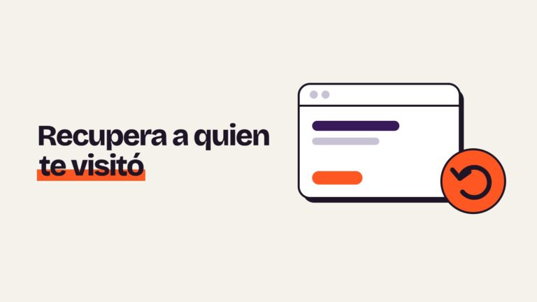 Ilustración de una ventana del navegador con una flecha que vuelve