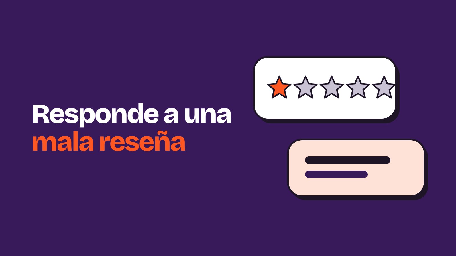 Ilustración de un bocadillo con una estrella y otro con una respuesta
